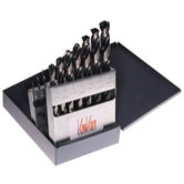 15 Piece Fractional Jobber Length Drill Bit Set