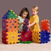 Grid Blocks 16 Piece Building Set