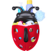Bug Pod Bath Toy Scoop in Red