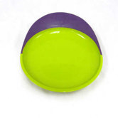 Catch Bowl with Spill Catcher in Kiwi / Grape