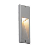 Micenas Brick Outdoor Recessed Light in Silver