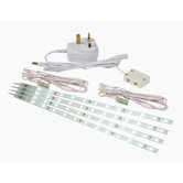 Chop Kit for Display Cabinet in Clear Acrylic