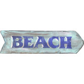 Vintage Beach Sign