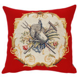 French Tapestry Cotton Arrosoir Pillow