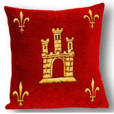 French Tapestry Cotton Sainte Chapelle Pillow