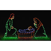 Joseph, Mary and Child Light Set