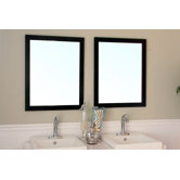 Essex Mirror in Black