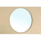 Chandler Round Beveled Bathroom Mirror