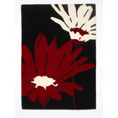 Timeless Tandem Black/Red Rug