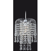 20cm Pendelleuchte in Chrom