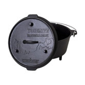 6 Qt Seasoned Cast Iron Dutch Oven