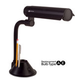 Wing Shade Table Lamp in Black