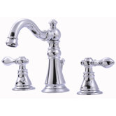 Widespread Bathroom Faucet with Double Handles
