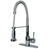 Single Handle Single Hole Cold Water Dispenser Kitchen Faucet with Pull Down Spout