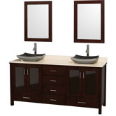Lucy Double Bathroom Vanity Set