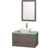 Amare 36" Single Bathroom Vanity Set