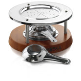 Fondue Base in Mahogany Wood