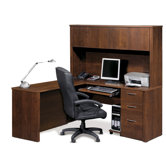 Embassy 66" L-Shaped Desk Office Suite