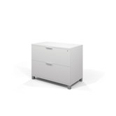Pro-Linea Assembled Lateral File in White