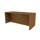 Prestige + Executive Desk in Bordeaux and Graphite