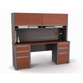 Connexion Reception Desk and Hutch