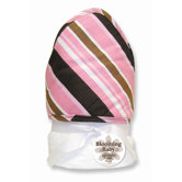 Maya Striped Terry Hooded Towel