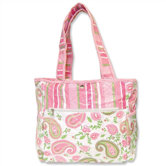Paisley Park Tote Diaper Bag
