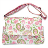 Paisley Park Messenger Diaper Bag