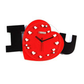 I Love U Wall Clock