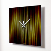 Lineas Fire Wall Clock
