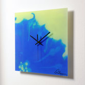 Morning Glory Wall Clock