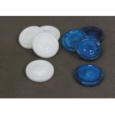 Alabaster Checkers in Blue / White