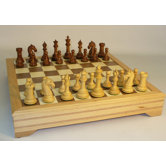 Sheesham Camelot with Chest Chess Set