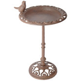 Bird Bath on Pole