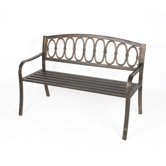 Steel Garden Bench