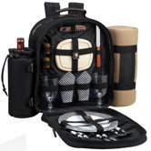 Classic Backpack with Two Place Settings