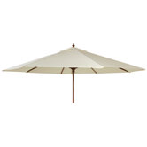 300cm Round Wooden Parasol