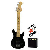Kids Electric Guitar in Black