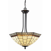 Prairie Garden 3 Light Inverted Pendant