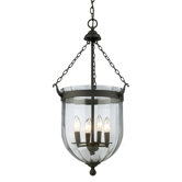 Warwick 4 Light Foyer Pendant