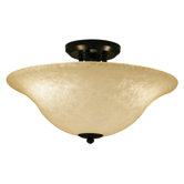 Huntingdale 3 Light Semi Flush Mount