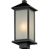 Vienna 1 Light Outdoor Post Lantern