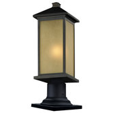 Vienna 1 Light Outdoor Post Lantern