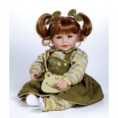 Baby Doll Froggy Fun Red Hair / Green Eyes