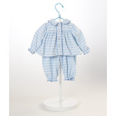 20" Baby Doll Blue Pajamas Costume