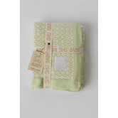 Classic Weave Blanket in Celedon