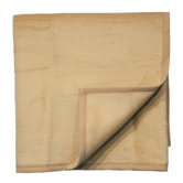 Woven Throw Blanket in Camel