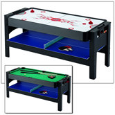 Triple Threat 3-IN-1 Flip Table & Accessories