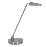 Ronin 19" Table Lamp in Brushed Platinum