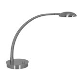 Vital 6.8W Table Lamp in Brushed Platinum